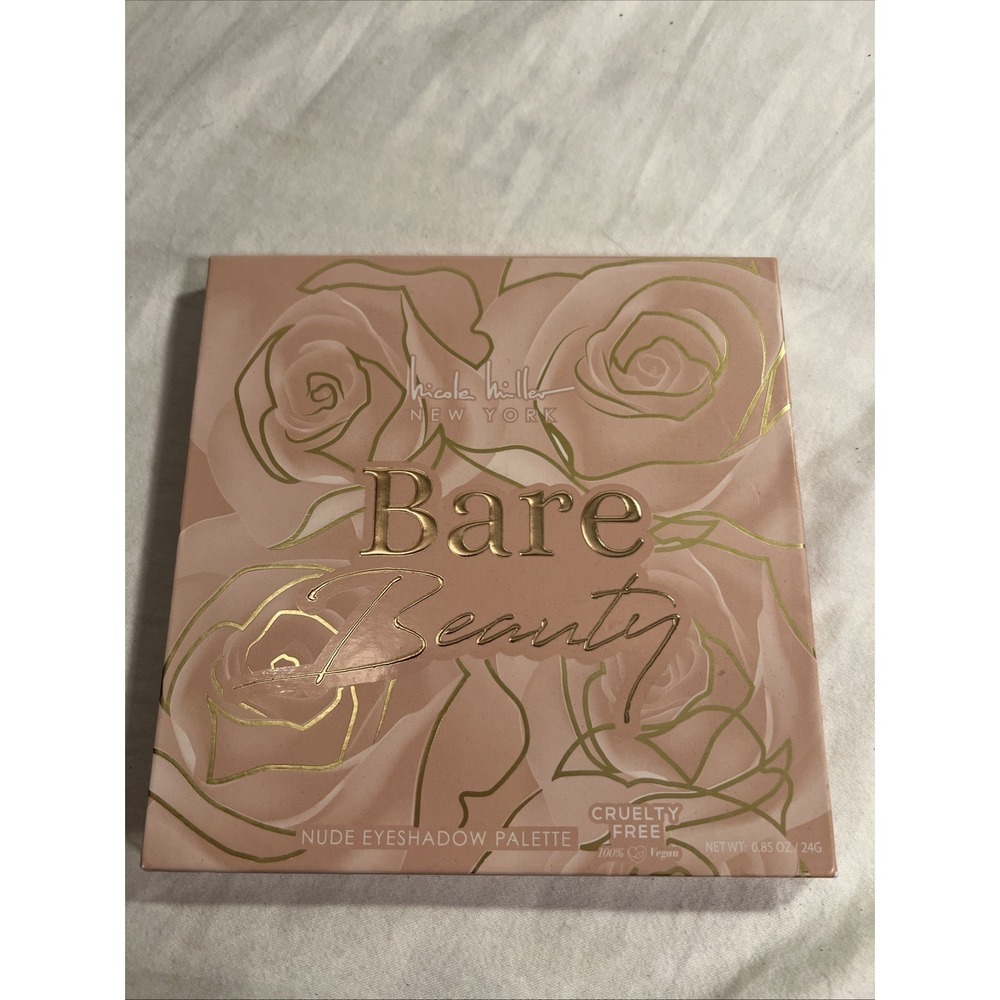 NEW Nicole Miller New York, Bare Beauty Nude Eyeshadow Palette - 16 Shades